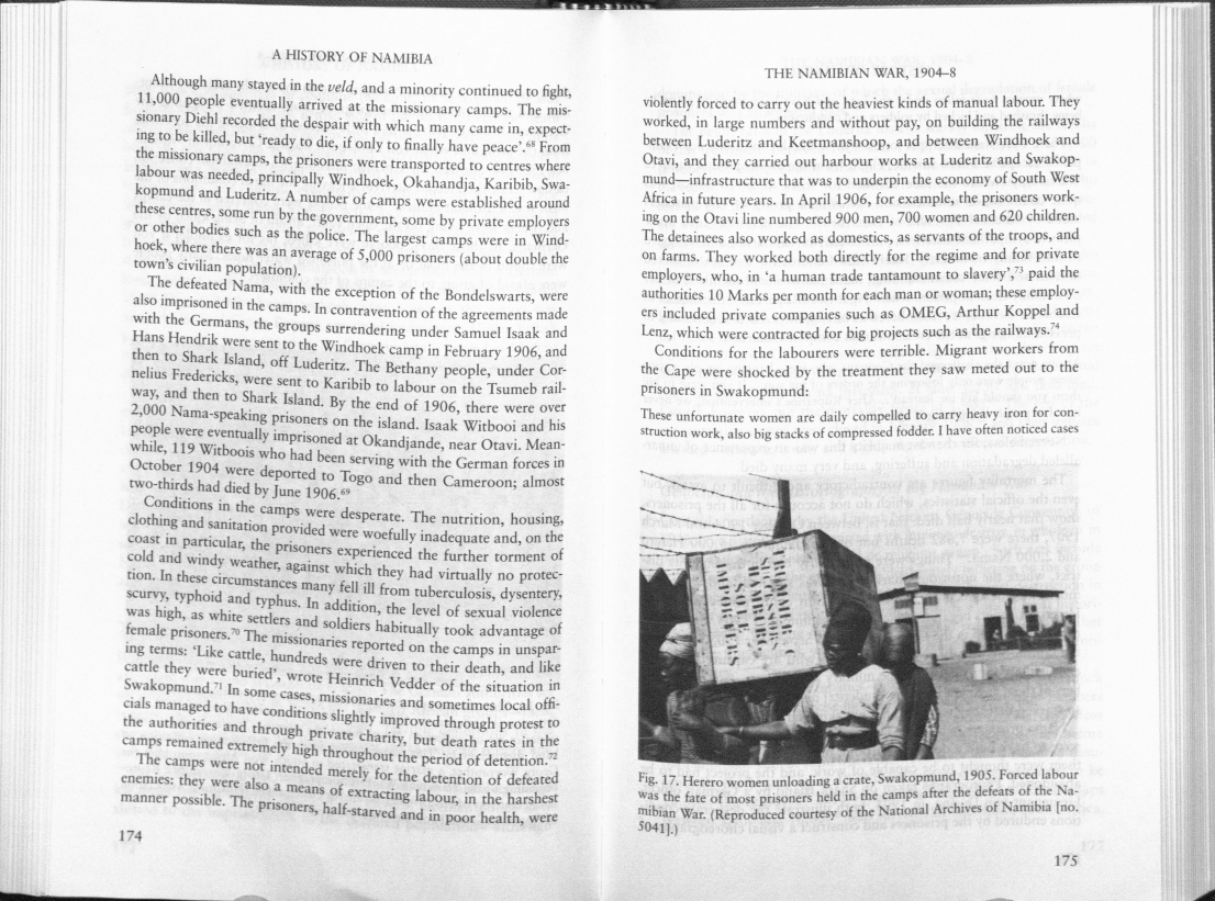 Historical reconstruction of Ondonga royal court and northern Namibian trade goods